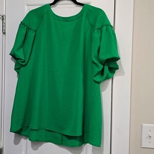 Cato top with bubble sleeves size 18/20W
